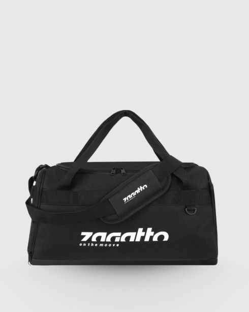 Geantă sport neagră pentru antrenament, poliester și nylon, Zagatto – imaginea 3