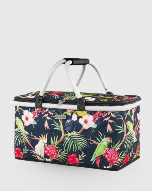 Coș termic pliabil pentru picnic multicolor, poliester, Zagatto