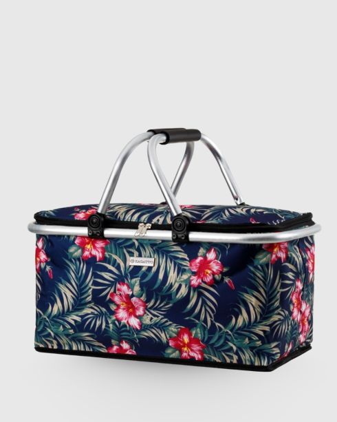 Coș termic de picnic multicolor, poliester și Codura, Zagatto