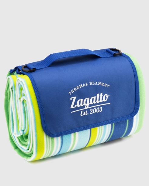 Pătură de picnic multicolor 200x200 cm cu izolație, poliester, Zagatto