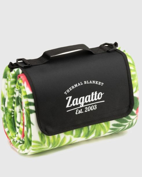 Pătură bej pentru picnic 200x200 cm cu izolație, poliester, Zagatto