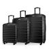 Set 3 trolere de voiaj: mic, mediu, mare – negru ZG501 ABS