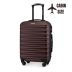 Troler de cabină pe roți 55x40x20, bordo, ZG501 ABS C D.Red