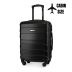 Troler de cabină ABS 55x40x20 Negru ZG502-C