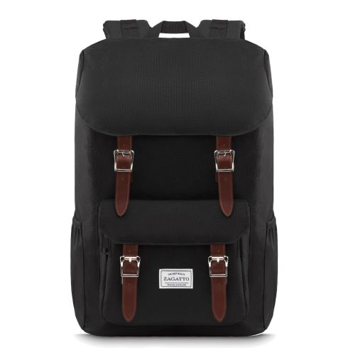 Rucsac urban negru 21L, poliester și nylon, Zagatto