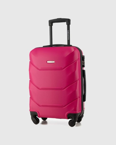 Troler de cabină pe roți 55x40x20, fucsia, ZG504 C Fuchsia