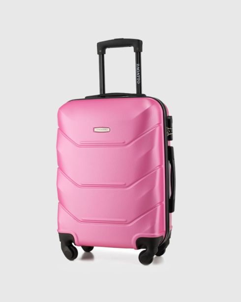 Troler de cabină pe roți 55x40x20, roz, ZG504 C Pink