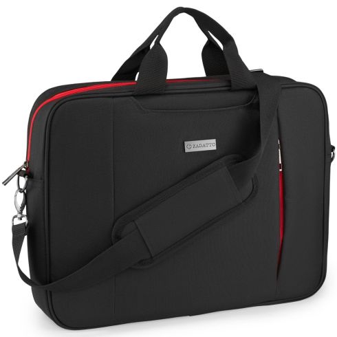 Geantă neagră pentru laptop 15.6”, întărită, ZG936