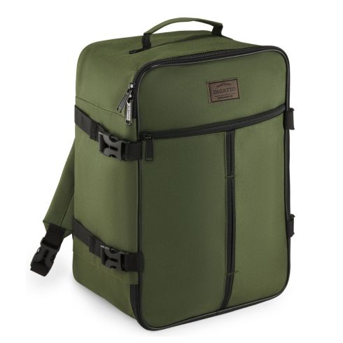 Rucsac de cabină 40×30×20 cm, verde, pentru avion – Palermo
