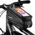 Geantă pentru cadru bicicletă cu suport pentru telefon ZG963
