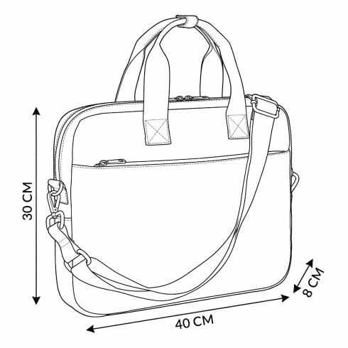 Geantă de laptop pentru damă 15,6”, de umăr, roz –