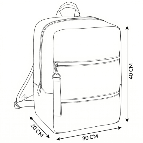 Rucsac avion 40x30x20 Tokyo – bagaj de mână