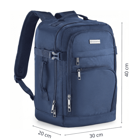 Rucsac de cabină avion 40x30x20 pentru călătorii