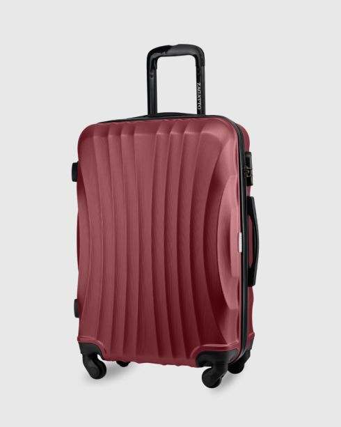 Troler mediu ABS 65x42x26 Roșu ZG505-B