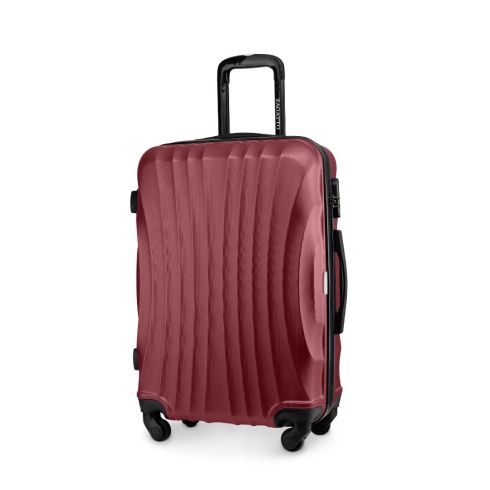 Troler mediu roșu ABS 65x42x26 cm, Zagatto