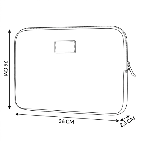 Husă pentru laptop 13.3” cu frunze colorate ZG634