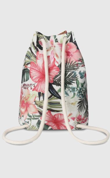 Rucsac sac de damă cu model floral "Marsilia", multicolor-floral, poliester și nylon, Zagatto