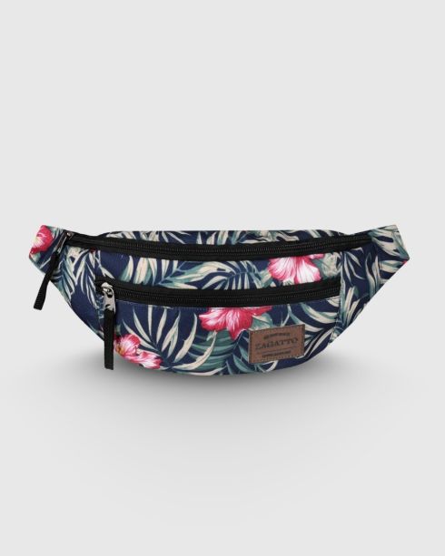 Borsetă de damă cu model floral, multicolor-floral, poliester și nylon, Zagatto – imaginea 2