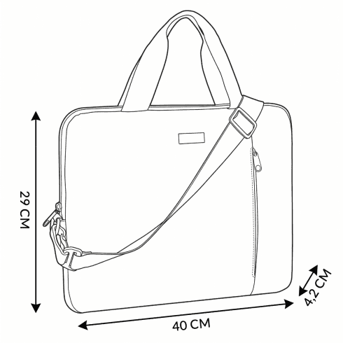 Geantă laptop 15.6", ZG683/ZG713