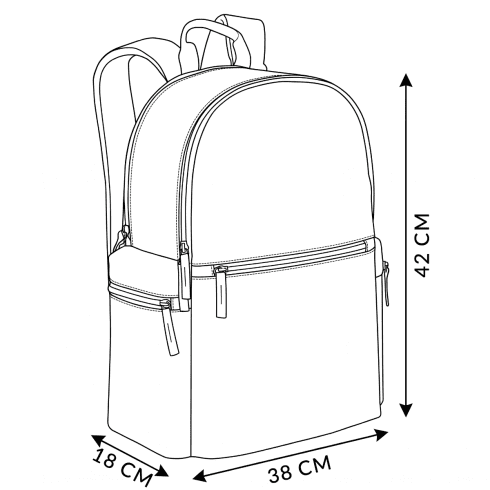 Rucsac cu compartiment dedicat pentru laptop ZG763 - 27L