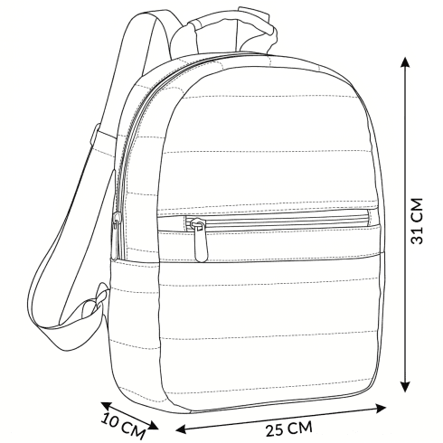 Rucsac damă matlasat ZG778