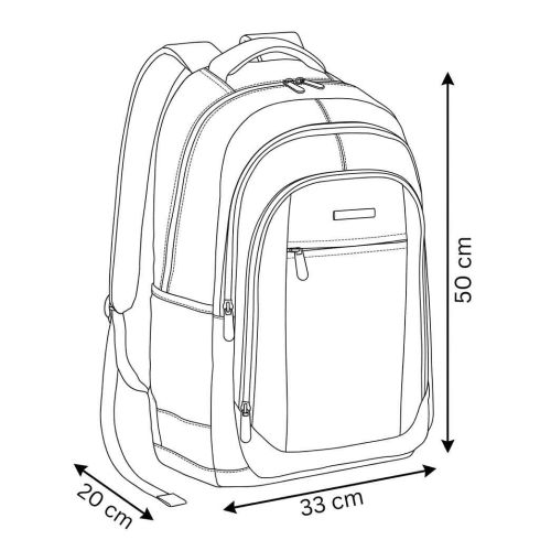 Rucsac cu compartiment pentru laptop 33L ZG787