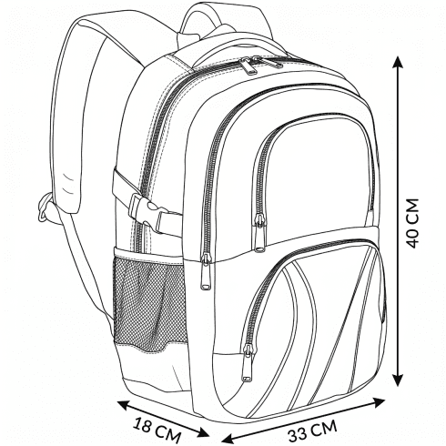 Rucsac cu compartiment pentru laptop ZG868