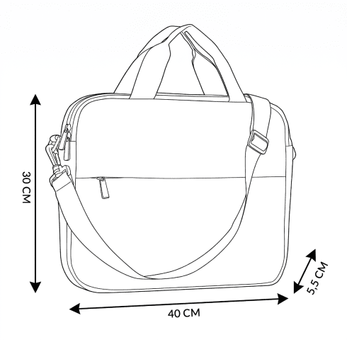Geantă pentru laptop 15.6" cu două compartimente ZG871