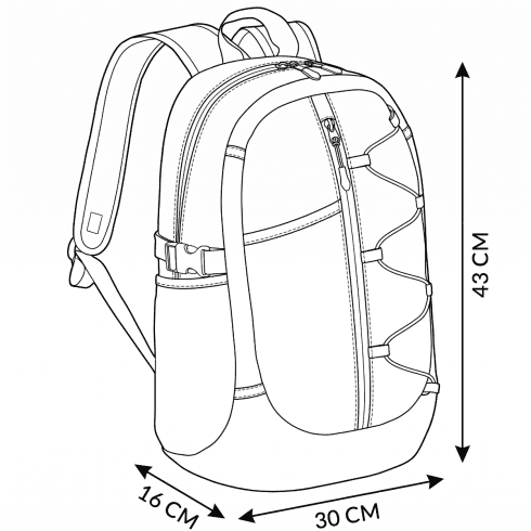 Rucsac cu compartiment pentru laptop ZG918