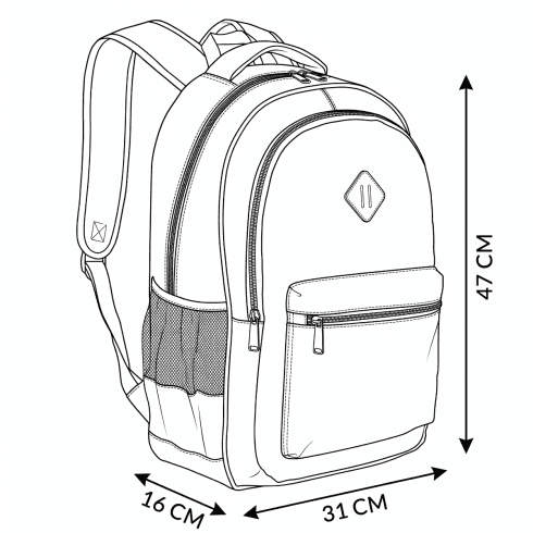 Rucsac bărbati cu compartiment laptop, Zagatto ZG966