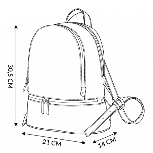 Rucsac damă din piele ecologică, ZG979