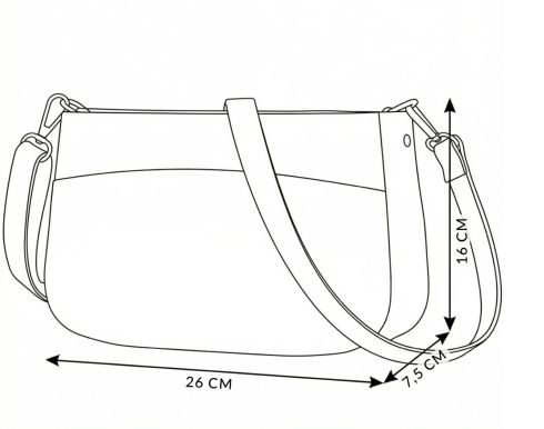 Geantă damă crossbody din piele ecologică, ZG983