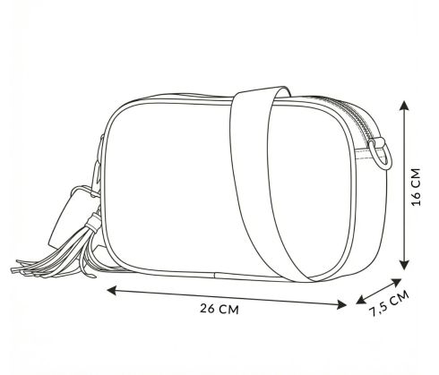 Geantă damă crossbody din piele ecologică, ZG984