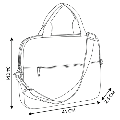 Geantă pentru laptop de damă cu flori 15,6” ZG991