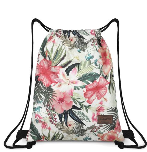Rucsac cu șnur florale „Marsilia” ZG710