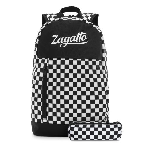 Rucsac cu penar ZG701 - model carouri