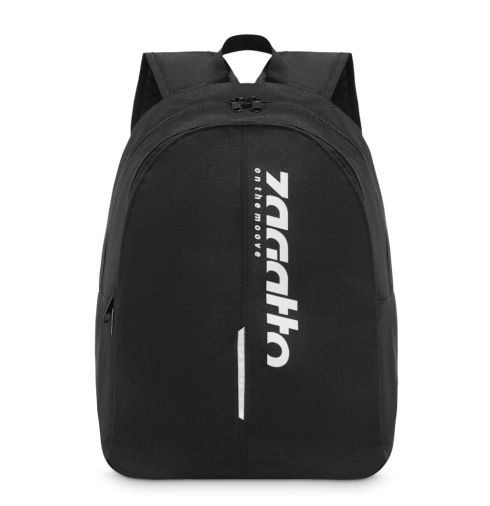Rucsac sport cu bandă reflectorizantă, negru, „On the Move”, ZG697