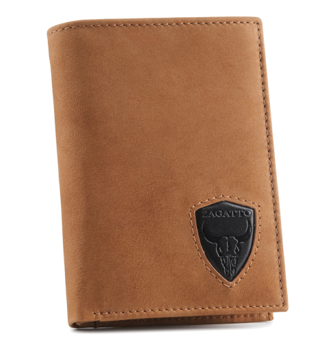 Vertical men's wallet, ZG-N4-F11 RFID Secure